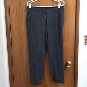 🖤🔘 Plaid Zara Cropped Pants Size 32 🖤